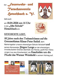 Vortrag in Hetscbhach