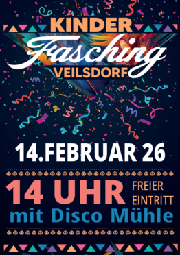 Kinderfasching in Veilsdorf am 14.02.