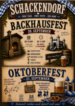 Backhaus und Oktoberfest Schackendorf 2026