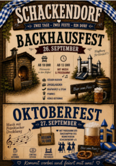 Backhaus und Oktoberfest Schackendorf 2026