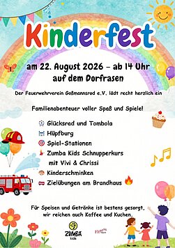 Kinderfest Goßmannsrod Kinderfest Goßmannsrod