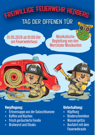 Tag der offenen Tür Feuerwehr Heßberg
