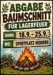 Abgabe Baumschnitt Heßberg